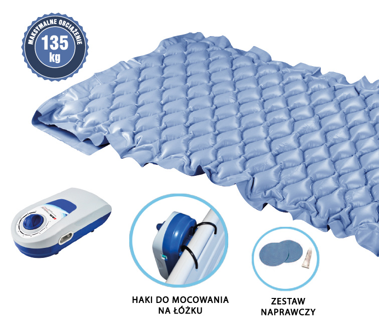 Armedical AR-920 z pompą, hakami i zestawem naprawczym