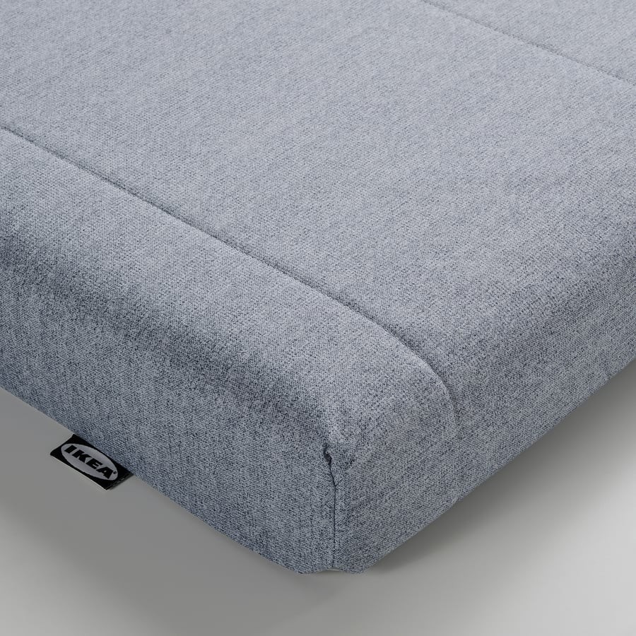 Materac IKEA ÅGOTNES, zbliżenie narożnika pokrycia
