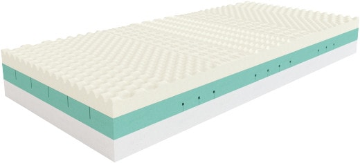 Sleepmed Supreme: układ warstw w jednej z czterech konfiguracji twardości